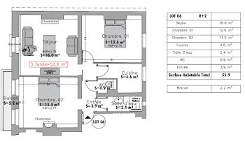 appartement à Paris 19ème (75)