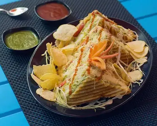 Bombay Club Mix Grilled Sandwich