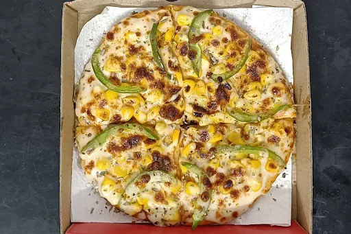 Sweet Corn & Capsicum Pizza