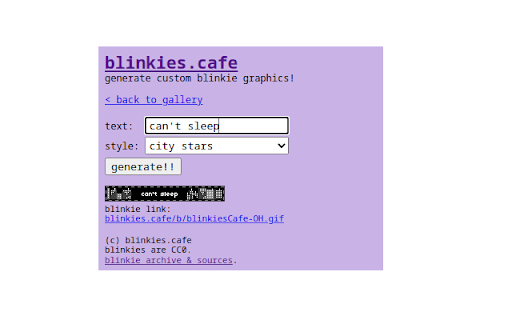 blinkie maker | blinkies.cafe