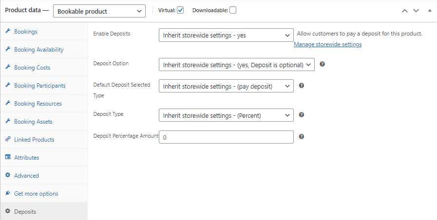 product-level-deposits-settings