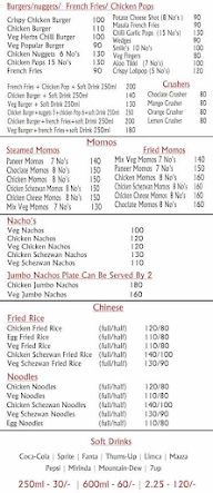 Time Cafe Restaurant menu 3