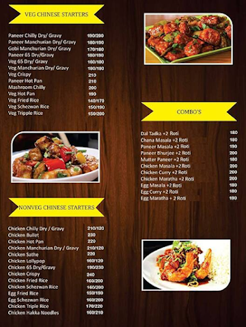 Mahadev Hotel menu 