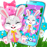 Cover Image of 下载 Cute bunny live wallpaper 12 APK