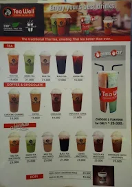 Tea Well menu 2