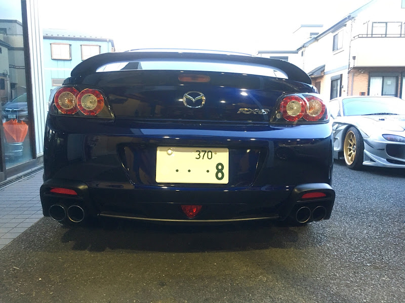 RX-8 rx8 SE3P 4本出しマフラー