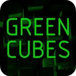 Cover Image of Télécharger Green Cubes EMUI 5/8 Theme 1.8 APK