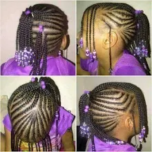 Tresse Petite Fille Africaine Coiffure Enfant