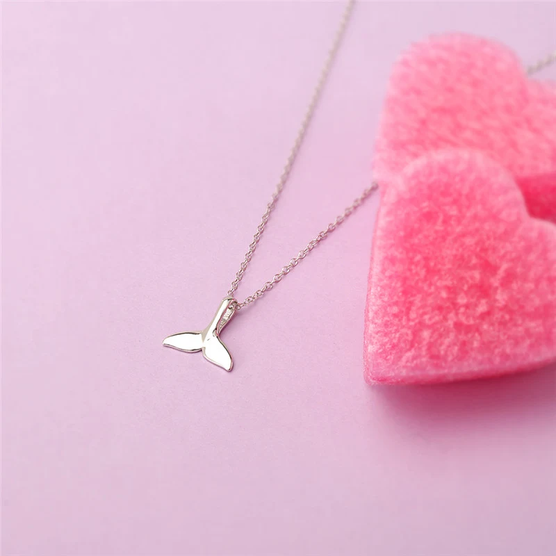 Sterling Silver Fishtail Necklace