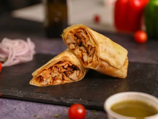 Classic Chicken Tikka Kathi Roll