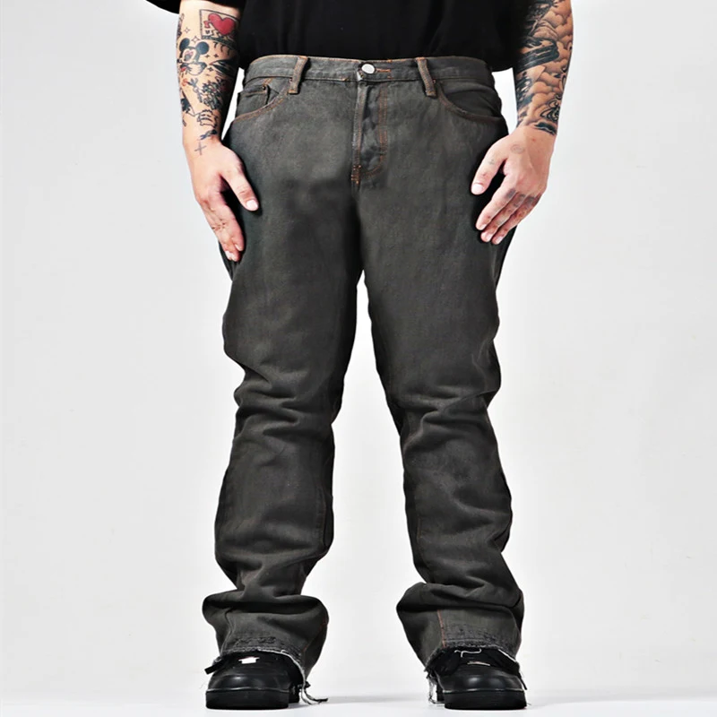 Title 4, Jeans flare casual retrò con cuciture larghe