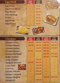 Chandani Restaurant menu 2