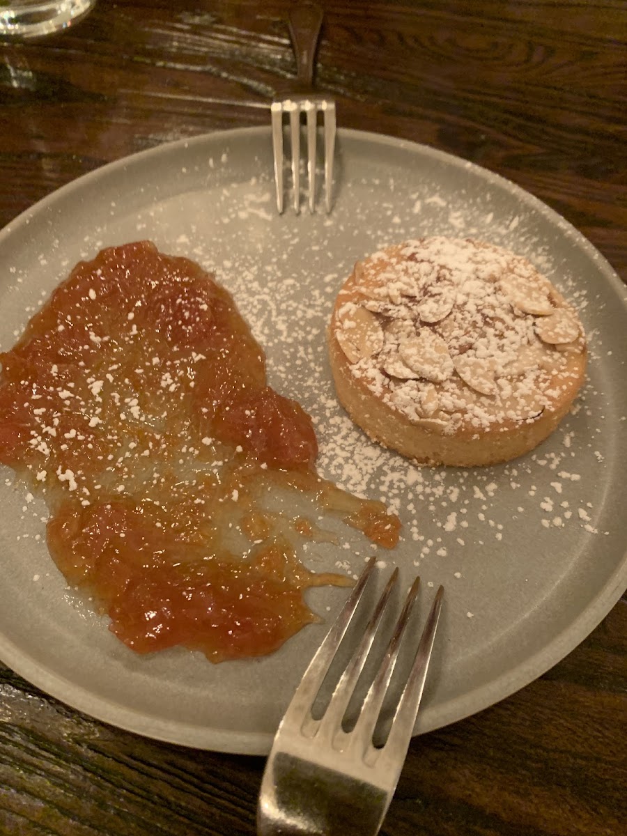 Almond tart! Special short run only so they may not have it all the time.