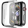 Bộ Ốp Bảo Vệ Và Kính Cường Lực Cho Đồng Hồ Thông Minh Apple Watch 40Mm 44Mm Series 6 Se 5 4 Case + Tempered Glass Screen Protector Full Cover For Iwatch Series 3 2 1 38Mm 42Mm Apple Watch Pc Case With Tempered Glass