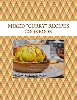 MIXED "CURRY" RECIPES COOKBOOK