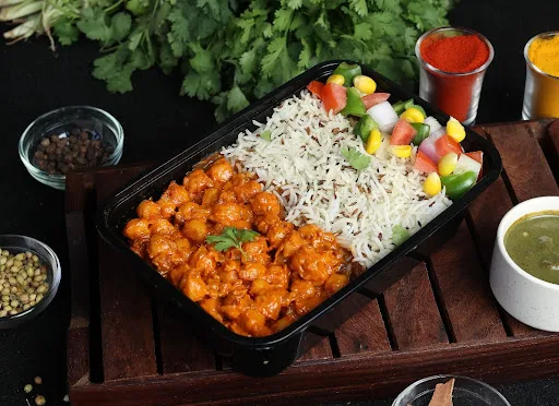 Punjabi Chhole Rice Meal Box