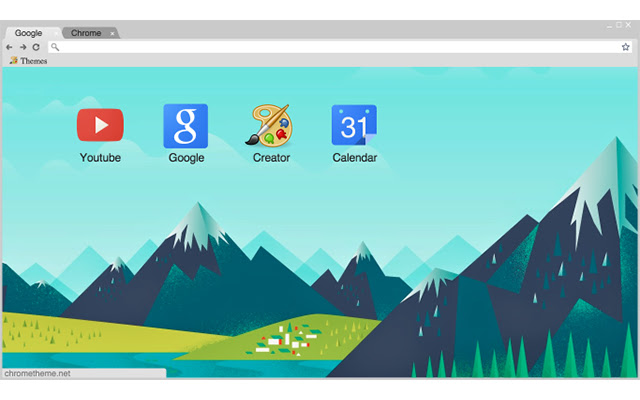 Google Now theme chrome extension