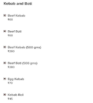 Naseem Kabab Corner menu 2