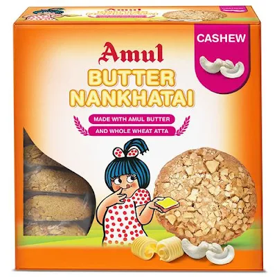 Amul Almond Nankhatai - 200 gm