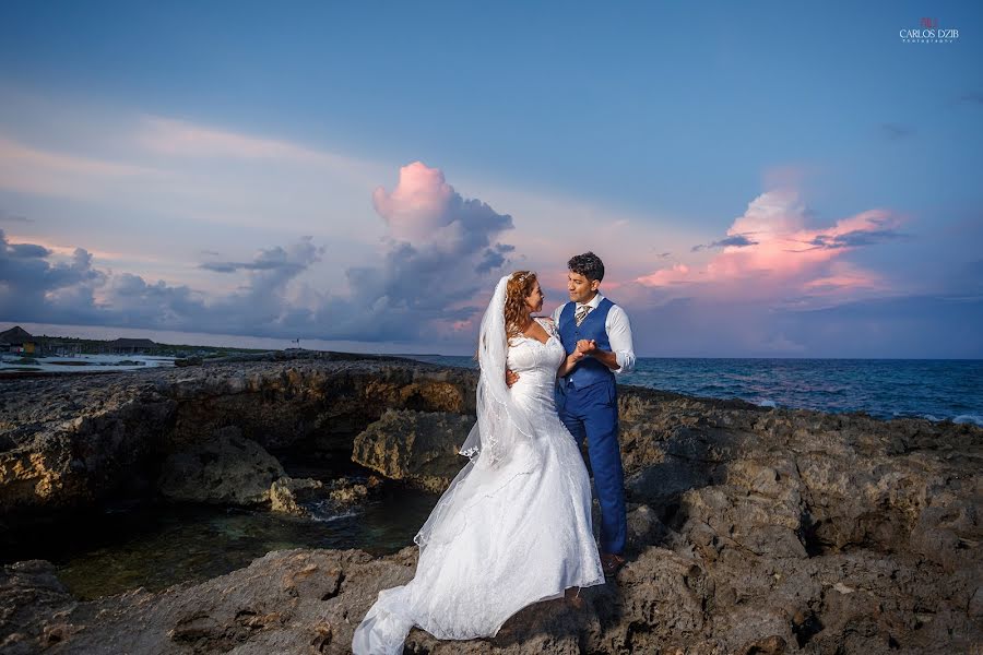 Fotógrafo de casamento Carlos Dzib (carlosdfarhiel). Foto de 26 de setembro 2018