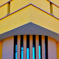 Archittetura in giallo di 