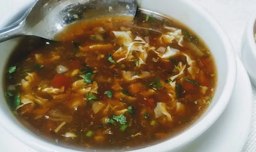 Manchurian Manchow Soup Chicken