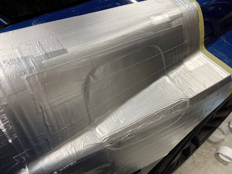 NSXのFRP作業って、準備するまでがハードル高い・積層自体は楽しい👍に関するカスタム事例の投稿画像6枚目