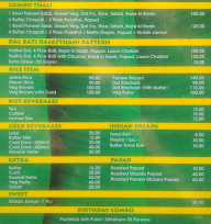 Annapurna Pure Veg menu 2