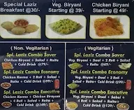 Laziz Kabab Junction menu 2