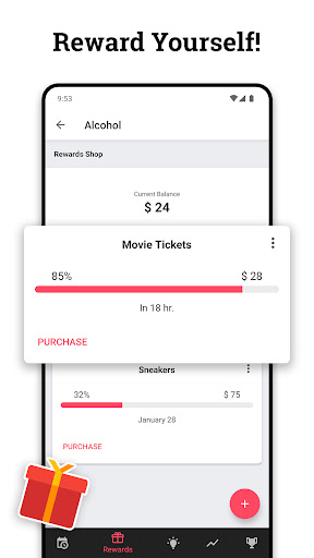 Screenshot Quitzilla: Bad Habit Tracker