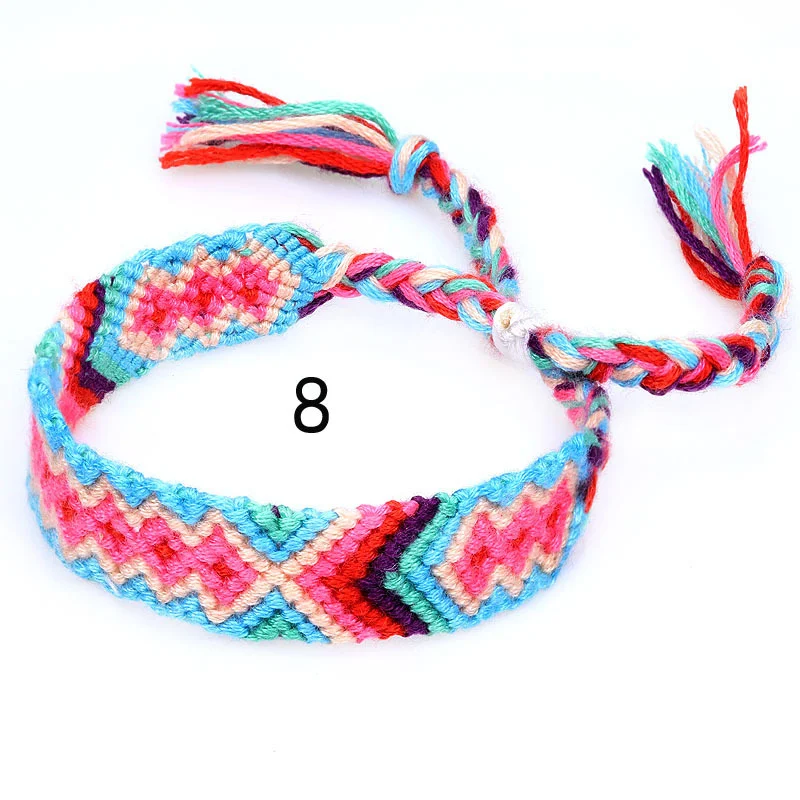 Title 3, Bracelet tissé à la main de style ethnique népa...