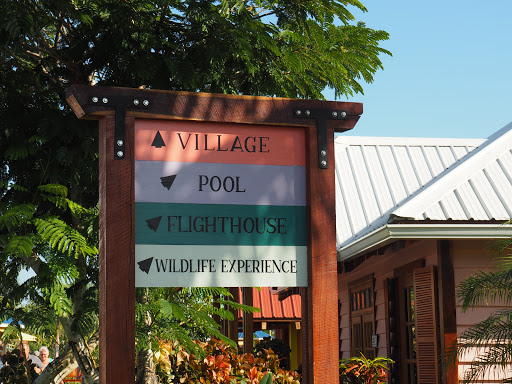 PB180337.JPG - One of the many signs. Needed as Harvest Caye is a large private island.