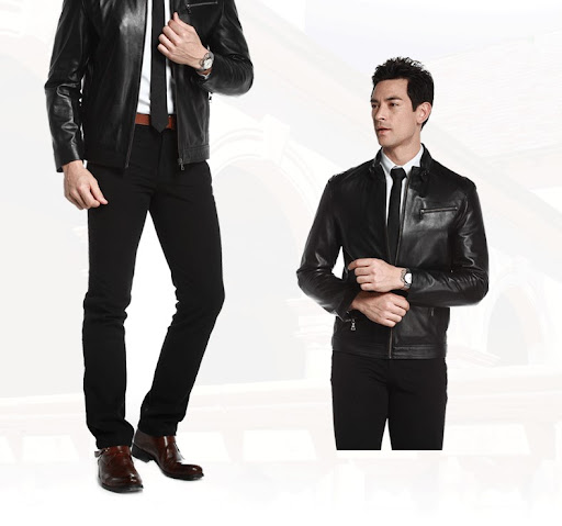 Title 2, Mens Leather Jacket. Timeless style and ultima...