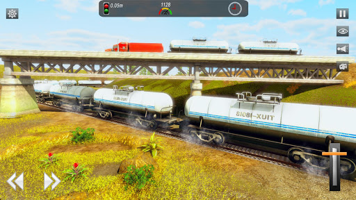 Oil Tanker Transporter Game Pro Oil Train Driving