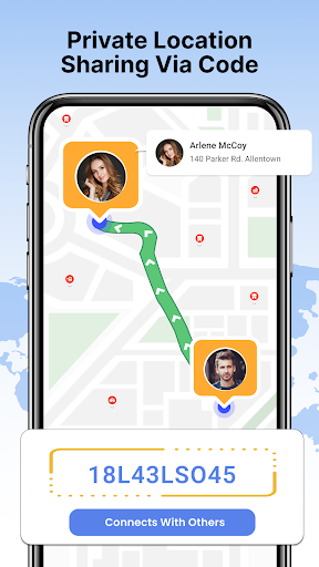 Screenshot Real Time Location Tracker