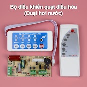 Bộ Mạch Điều Khiển Quạt Điều Hòa Quạt Hơi Nước Điều Khiển Từ Xa Phiên Bản Tiếng Việt Mqđh