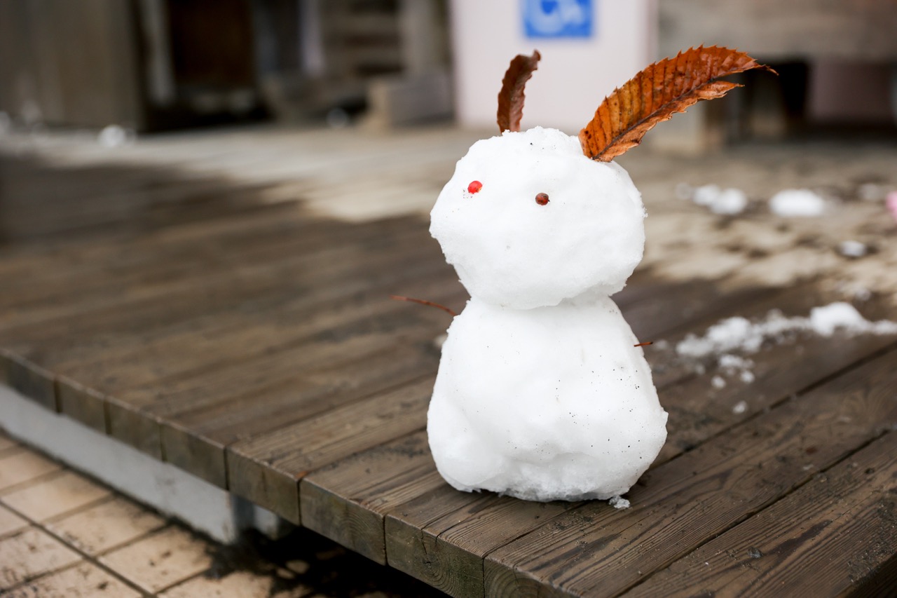 1. 自由な発想で作ろう「雪だるま」