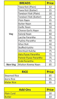 Ifteshaa menu 5