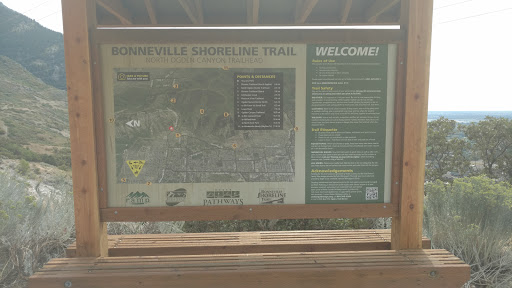 Bonneville Shoreline Trail at North Ogden Pass