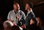 Paarl Rocks assistant coach Geoffrey Toyana speaks during the Mzansi Super League T20 Player Draft at The Ballroom in Montecasino, north of Johannesburg, on October 17, 2018.