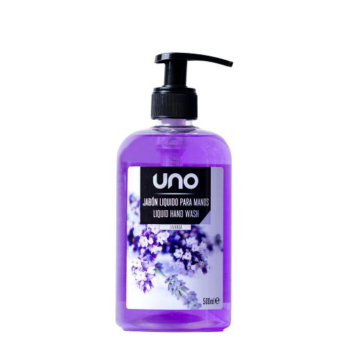 Jabon Liquido Uno Para Manos Lavanda 500Ml  