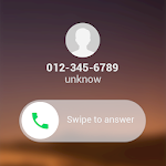 Cover Image of 下载 Phone X style call screen theme, full screen video 2.0.0.b APK