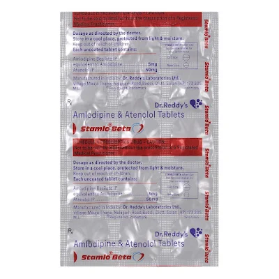 Stamlo Beta 5mg/50mg Tablet 15s