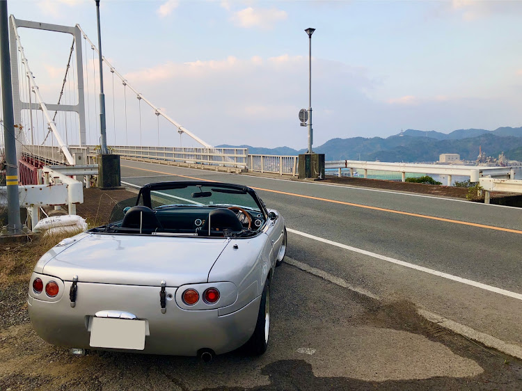 ロードスターのマツダ100周年・小鳴門橋・早起きは三文の得に関するカスタム事例の投稿画像3枚目