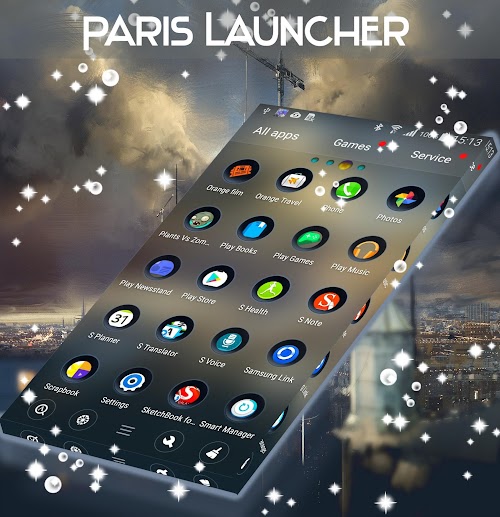 Android application Paris Launcher Theme screenshort