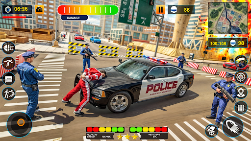 Screenshot US Police Shooting Crime City