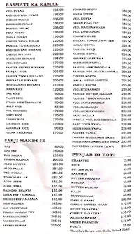 Radhe Shyam menu 2