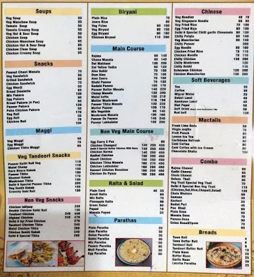 Hungry Mood menu 