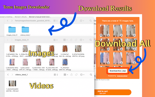 Temu Image and Video Downloader screenshot 3