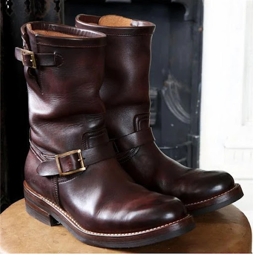 Title 2, Low Heeled Autumn and Winter Round Toe Mid Tube...